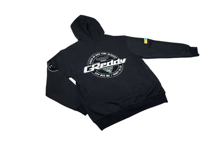 GReddy Performance Parts Varsity Zip-Up Hooded Fleece - Black - 20507206 - XXXL