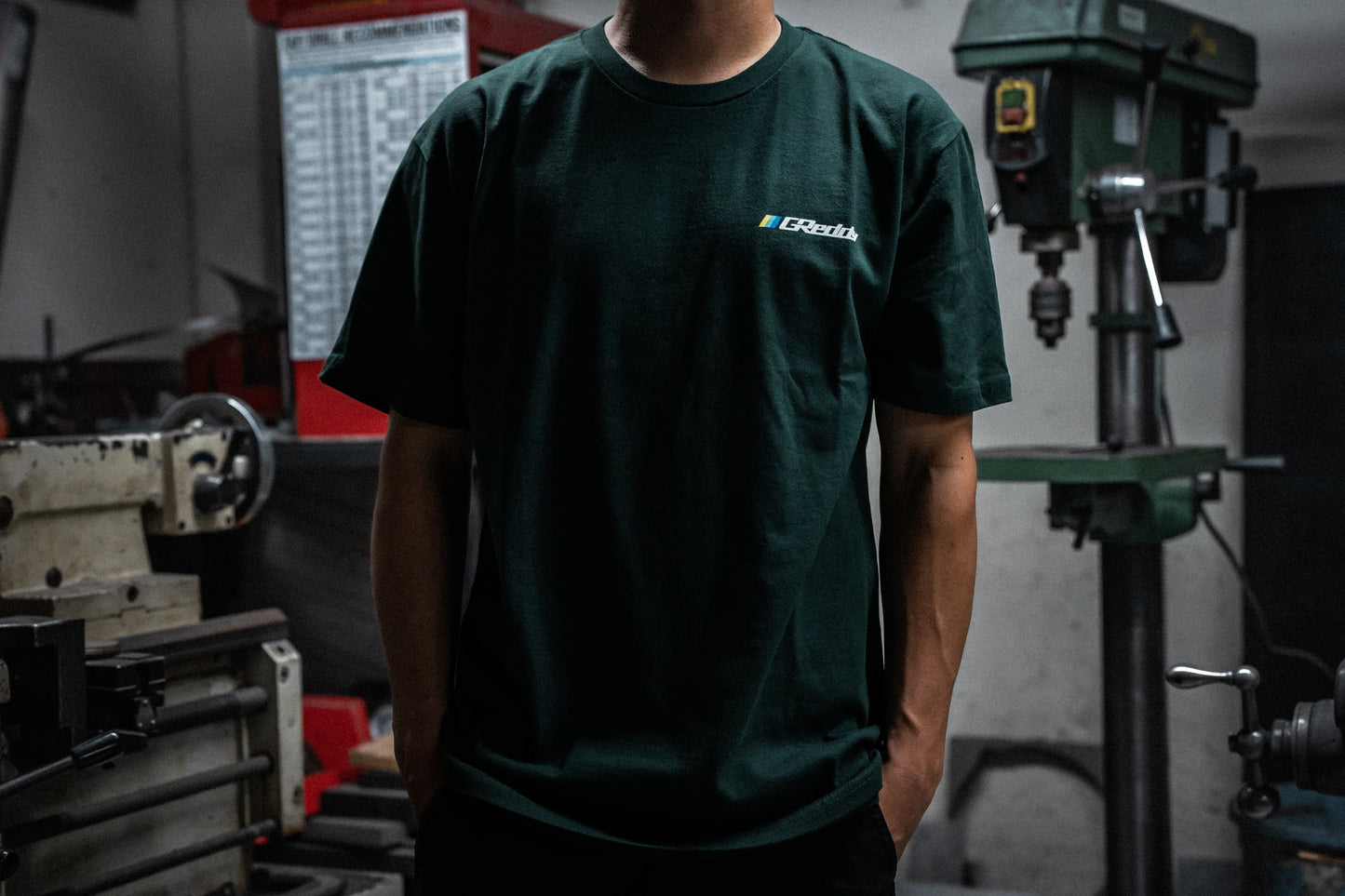 GReddy Performance Parts GReddy Heritage 4.0 Tee - Sports Green - 20120052 - MD