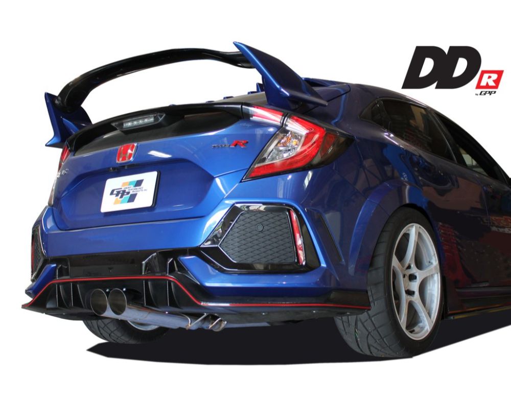 GReddy Performance Parts DD-R BURNT TITANIUM TIPS L=150MM. 1 PAIR