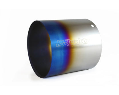 GReddy Performance Parts BURNT TITANIUM TIP DIA115 L120 FOR RS-TI