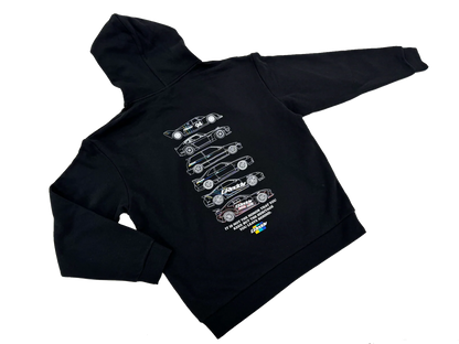 GReddy Performance Parts GReddy Heritage 4.0 Hood - Black - 20120312 - Medium