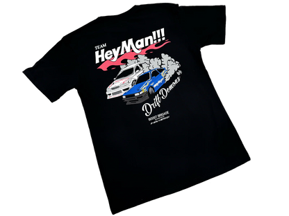 GReddy Performance Parts Boost Brigade X HeyMan Tee - Black - 21150006 - XXXL