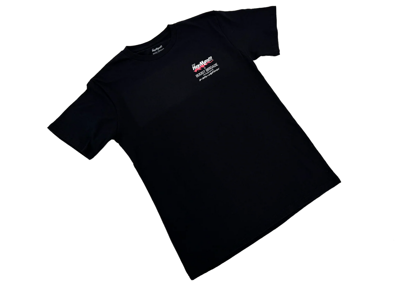 GReddy Performance Parts Boost Brigade X HeyMan Tee - Black - 21150006 - XXXL