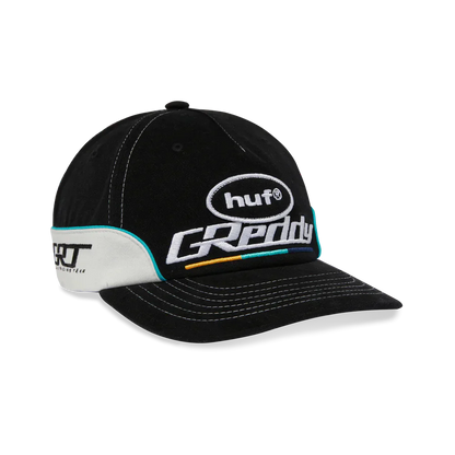 GReddy Performance Parts HUF x GReddy Racing Team Hat - Black