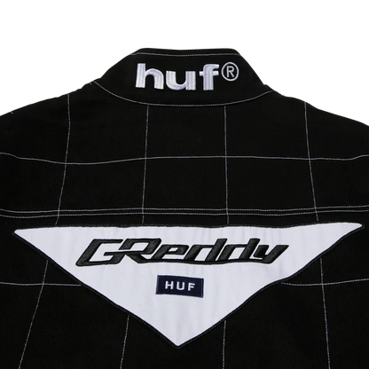 GReddy Performance Parts HUF x GReddy Racing Team Jacket - Black - 14200002 - Medium