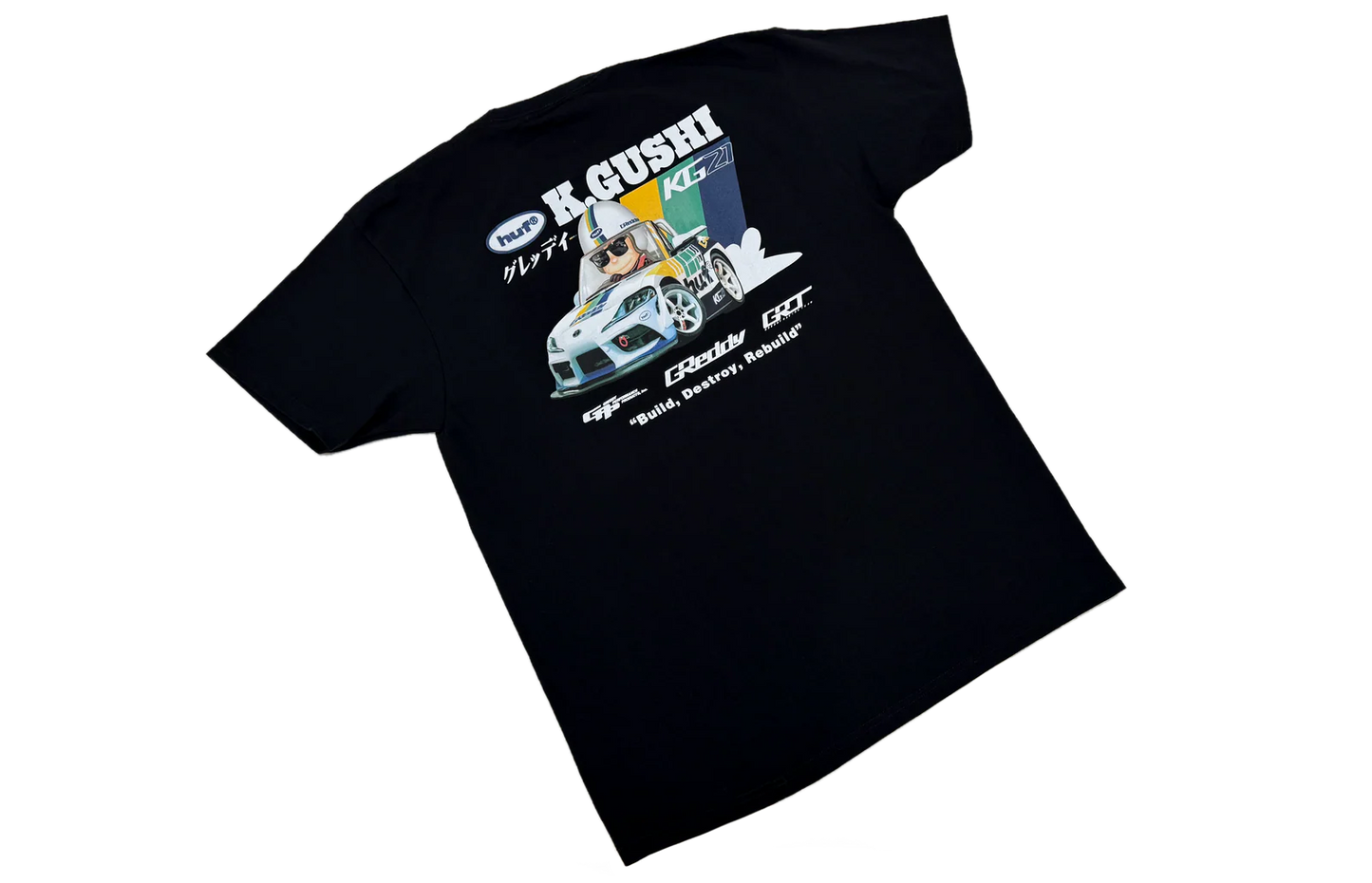 GReddy Performance Parts HUF x GReddy Gushi T-Shirt - 14210051- HUF x GReddy Gushi T-Shirt SM