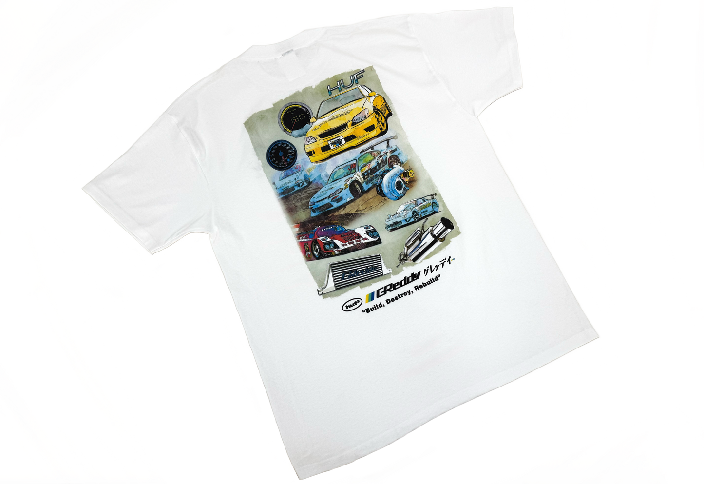 GReddy Performance Parts HUF x GReddy Parts T-Shirt - 14210072- HUF x GReddy Parts T-Shirt MD