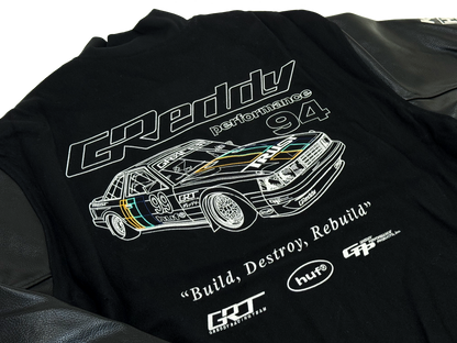 GReddy Performance Parts HUF x GReddy Varsity Jacket - 14210092 - Medium HUF x GReddy Varsity Jacket