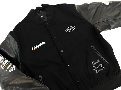 GReddy Performance Parts HUF x GReddy Varsity Jacket - 14210092 - Medium HUF x GReddy Varsity Jacket