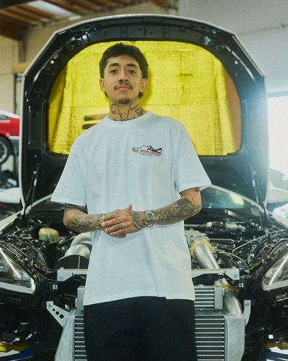 GReddy Performance Parts HUF x GReddy Tour S/S Tee - White (Collection drops 4/24) - 14210182 - Medium
