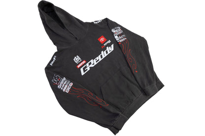 GReddy Performance Parts 2026 K.Gushi Team Hood - Pigment Black - 23140022 - Medium