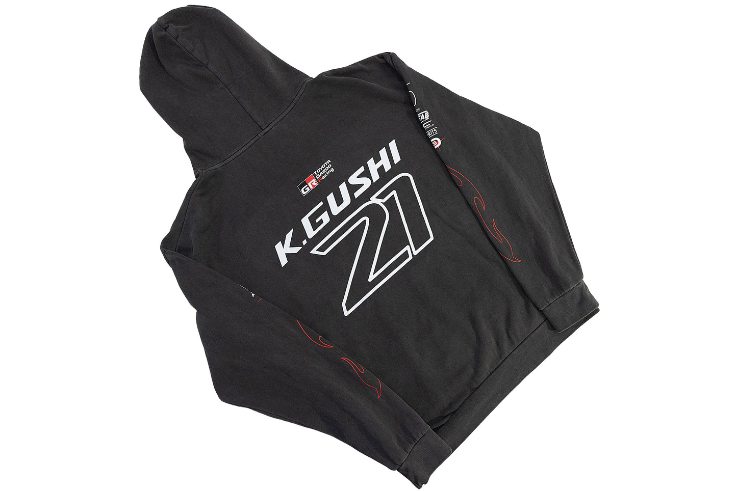 GReddy Performance Parts 2026 K.Gushi Team Hood - Pigment Black - 23140022 - Medium