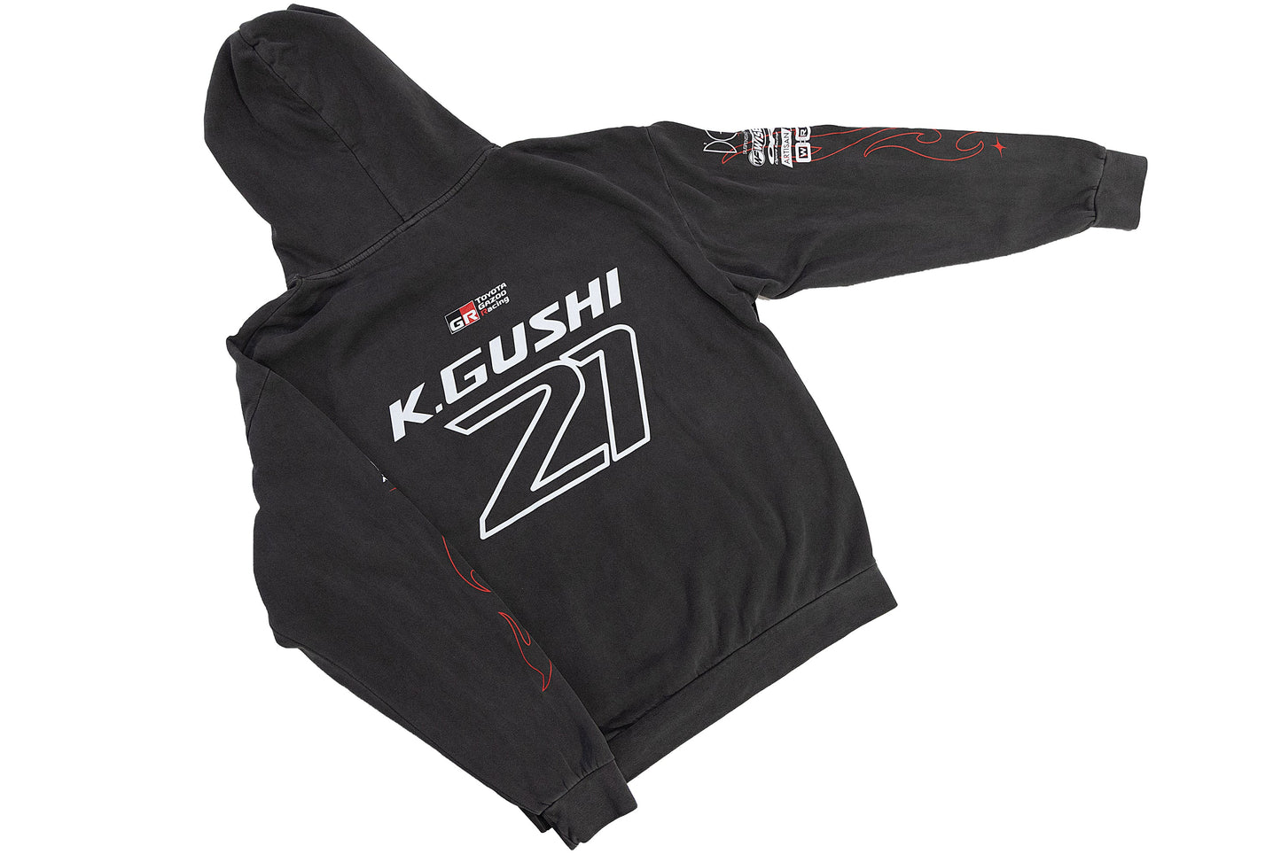 GReddy Performance Parts 2026 K.Gushi Team Hood - Pigment Black - 23140022 - Medium
