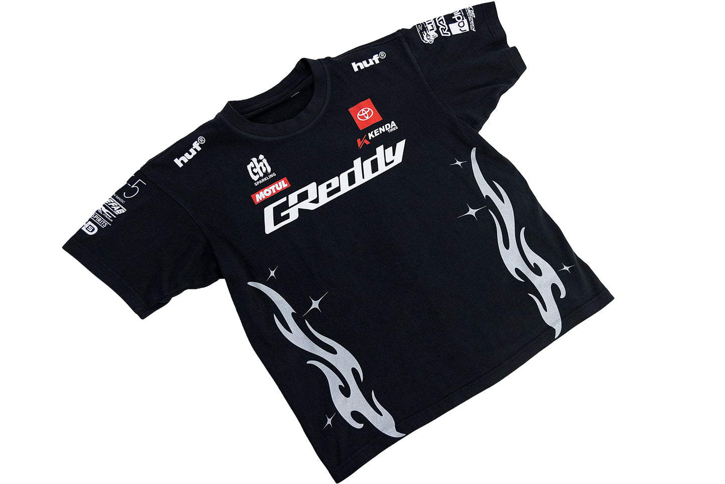 GReddy Performance Parts 2026 K.Gushi Team Shirt Boxy - Black - 23140004 - XL