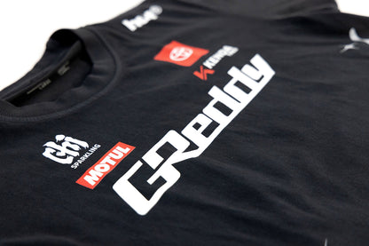 GReddy Performance Parts 2026 K.Gushi Team Shirt Boxy - Black - 23140004 - XL