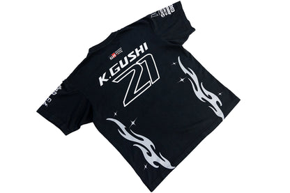GReddy Performance Parts 2026 K.Gushi Team Shirt Boxy - Black - 23140004 - XL