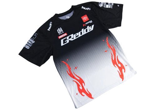 GReddy Performance Parts 2026 K.Gushi Team Jersey - Black/White - 23140041 - Small