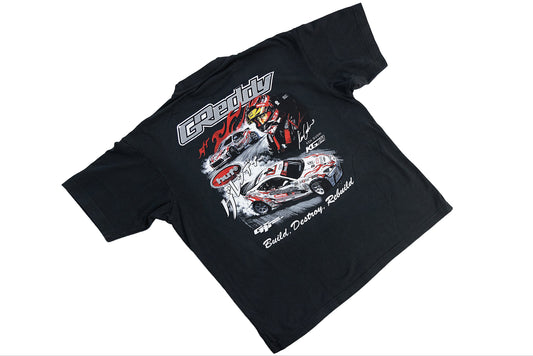 GReddy Performance Parts HUF X Ken Gushi Tee - Pigment Black - 14210151 - Small