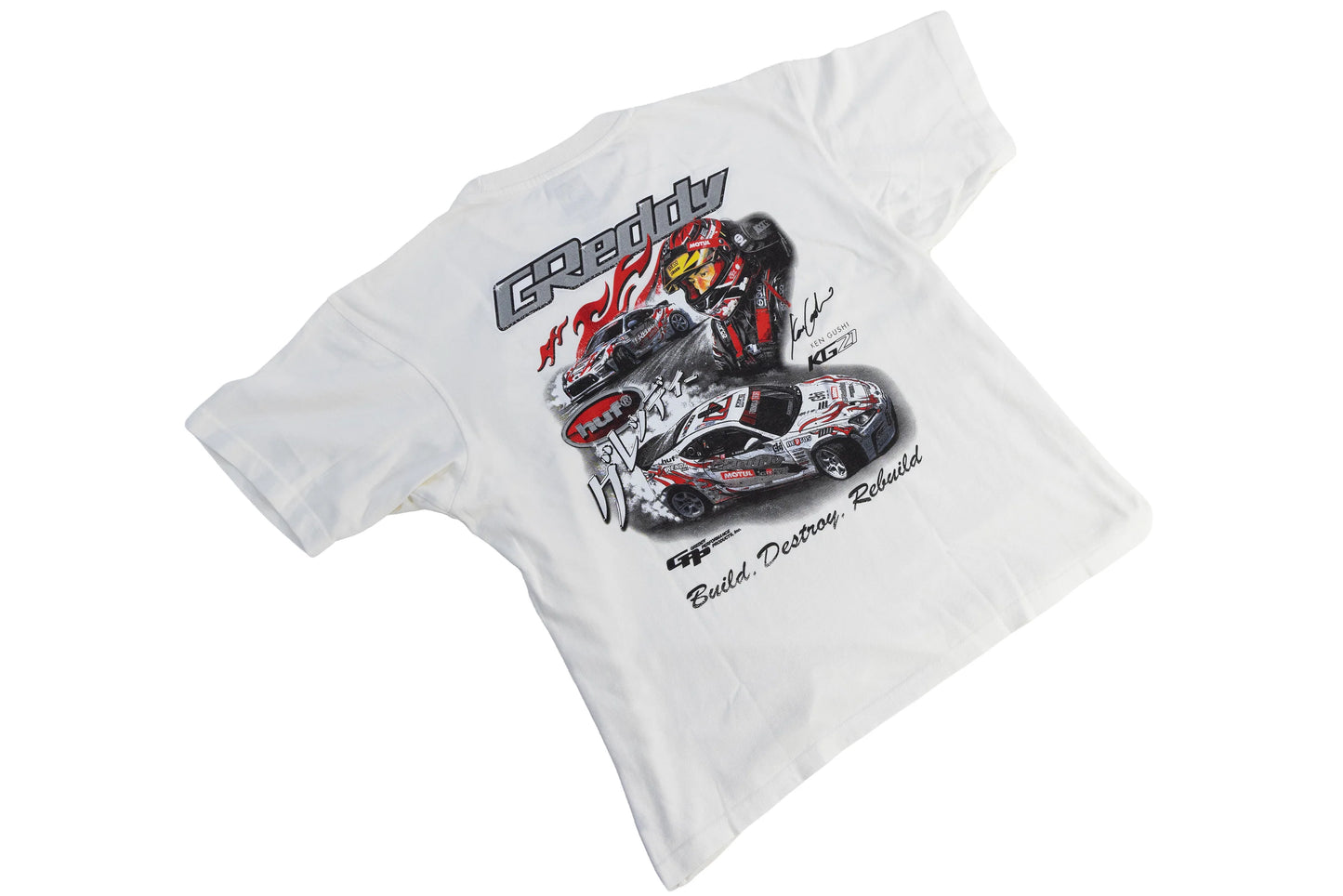 GReddy Performance Parts HUF X Ken Gushi Tee - Pigment White - 14210165 - 2XL