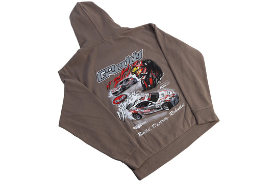 GReddy Performance Parts HUF X Ken Gushi Hood - Clay - 14210171 - Small