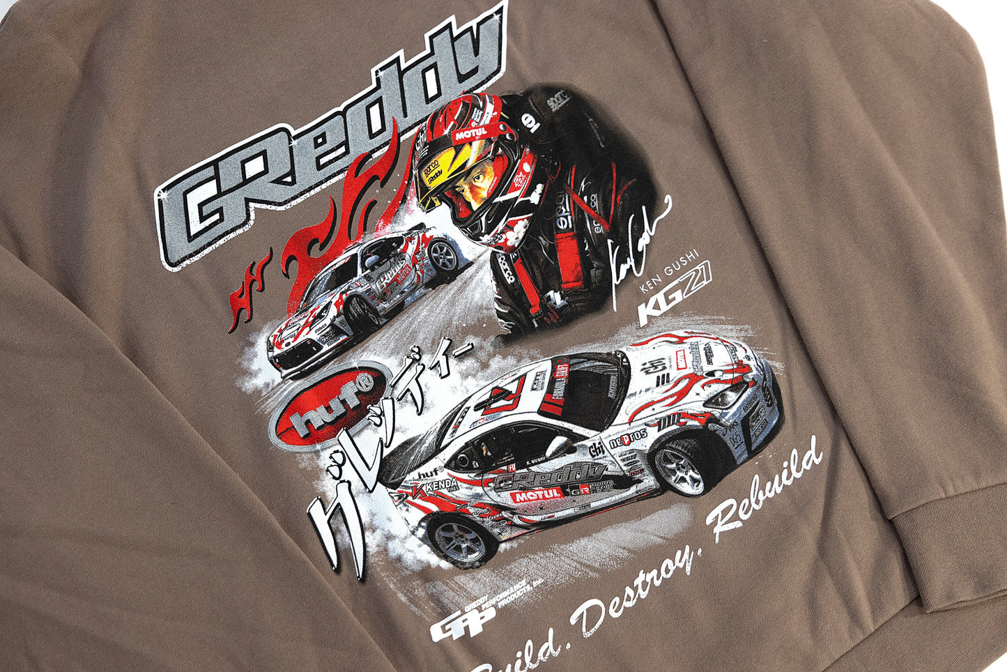 GReddy Performance Parts HUF X Ken Gushi Hood - Clay - 14210171 - Small