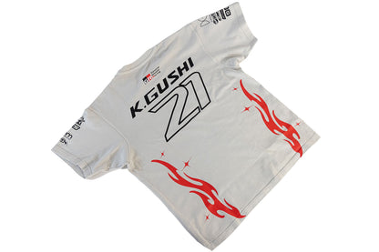 GReddy Performance Parts 2026 K.Gushi Team Shirt Boxy - Lunar Rock - 23140014 - XL