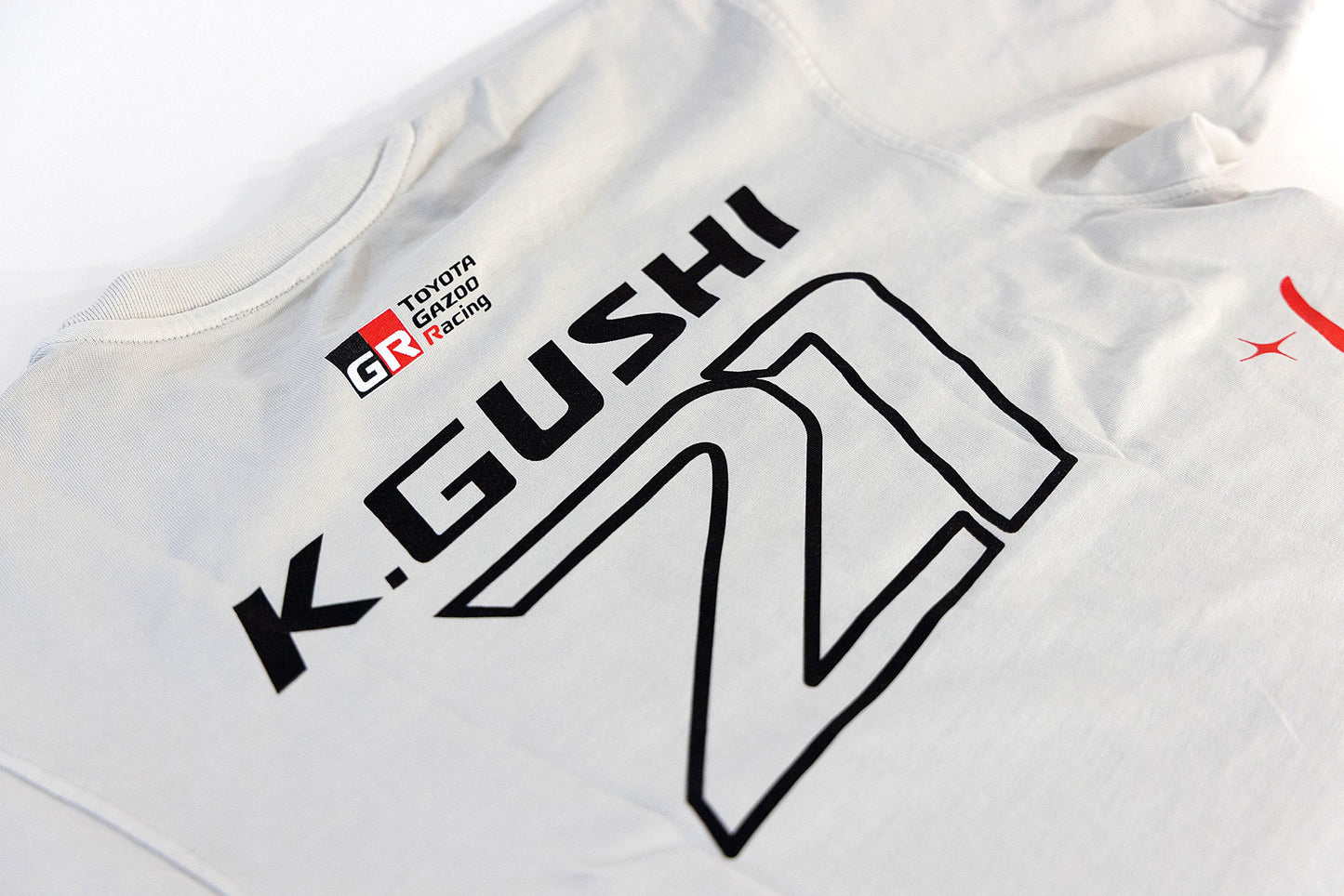 GReddy Performance Parts 2026 K.Gushi Team Shirt Boxy - Lunar Rock - 23140014 - XL