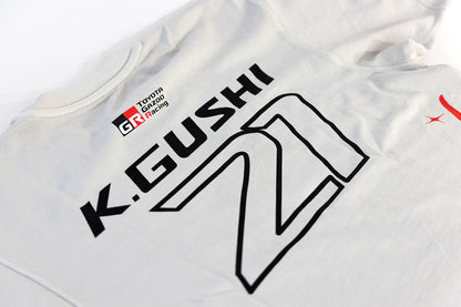 GReddy Performance Parts 2026 K.Gushi Team Shirt Boxy - Lunar Rock - 23140014 - XL