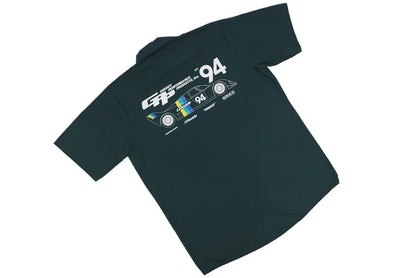 GReddy Established Mechanic's Button-up Work Shirt - Spruce Green - XL