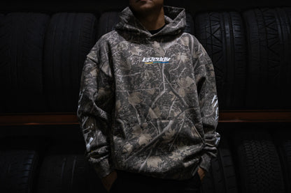 GReddy Performance Parts GReddy Understripe Pullover Hoodie - Deadwood Tree Camo - 20425025 - XXL