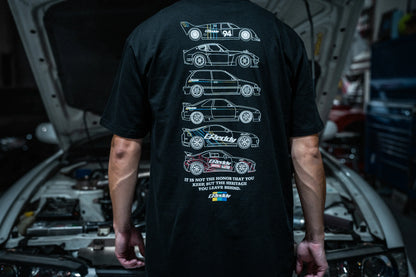 GReddy Performance Parts GReddy Heritage 4.0 Tee - Black - 20120041 - SM
