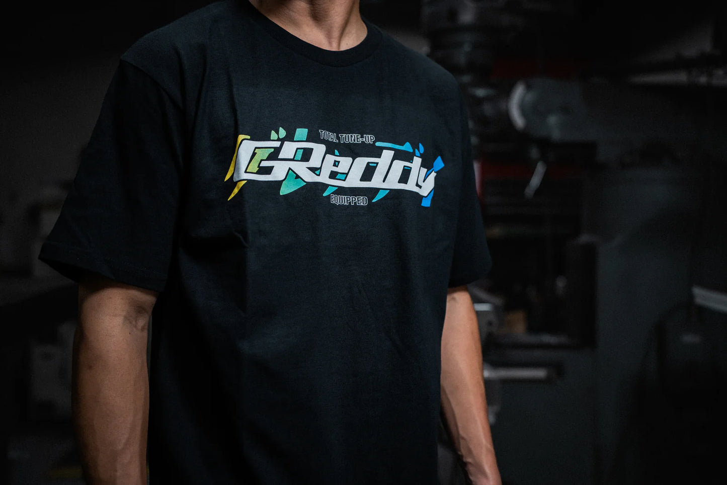 GReddy Performance Parts GReddy Equipped Tee - Black - 20134031 - SM