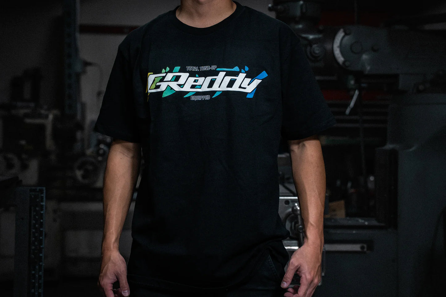 GReddy Performance Parts GReddy Equipped Tee - Black - 20134031 - SM