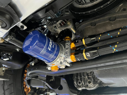 GReddy TRUST Japan  TYPE-I O/C FILTER RELOCATION ADAPTER, FILTER: 3/4-16UNF, 10AN - (12401114)