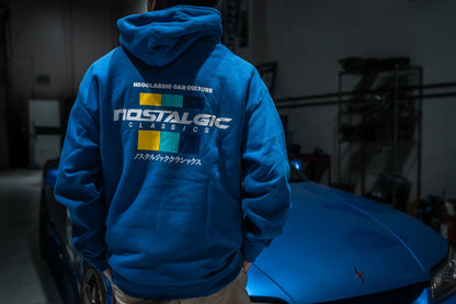 GReddy Performance Parts Nostalgic Classics Trust Pullover Hood - Royal - 25410301 - Small