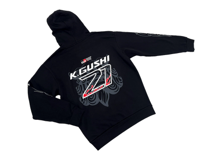 GReddy Performance Parts GReddy x Gushi LB2 Pullover Hoodie - Black - 23130074 - XL