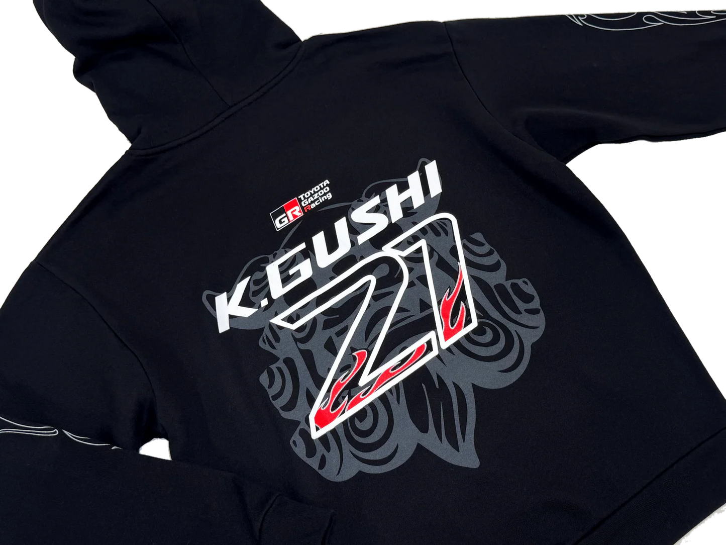 GReddy Performance Parts GReddy x Gushi LB2 Pullover Hoodie - Black - 23130074 - XL
