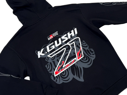 GReddy Performance Parts GReddy x Gushi LB2 Pullover Hoodie - Black - 23130074 - XL
