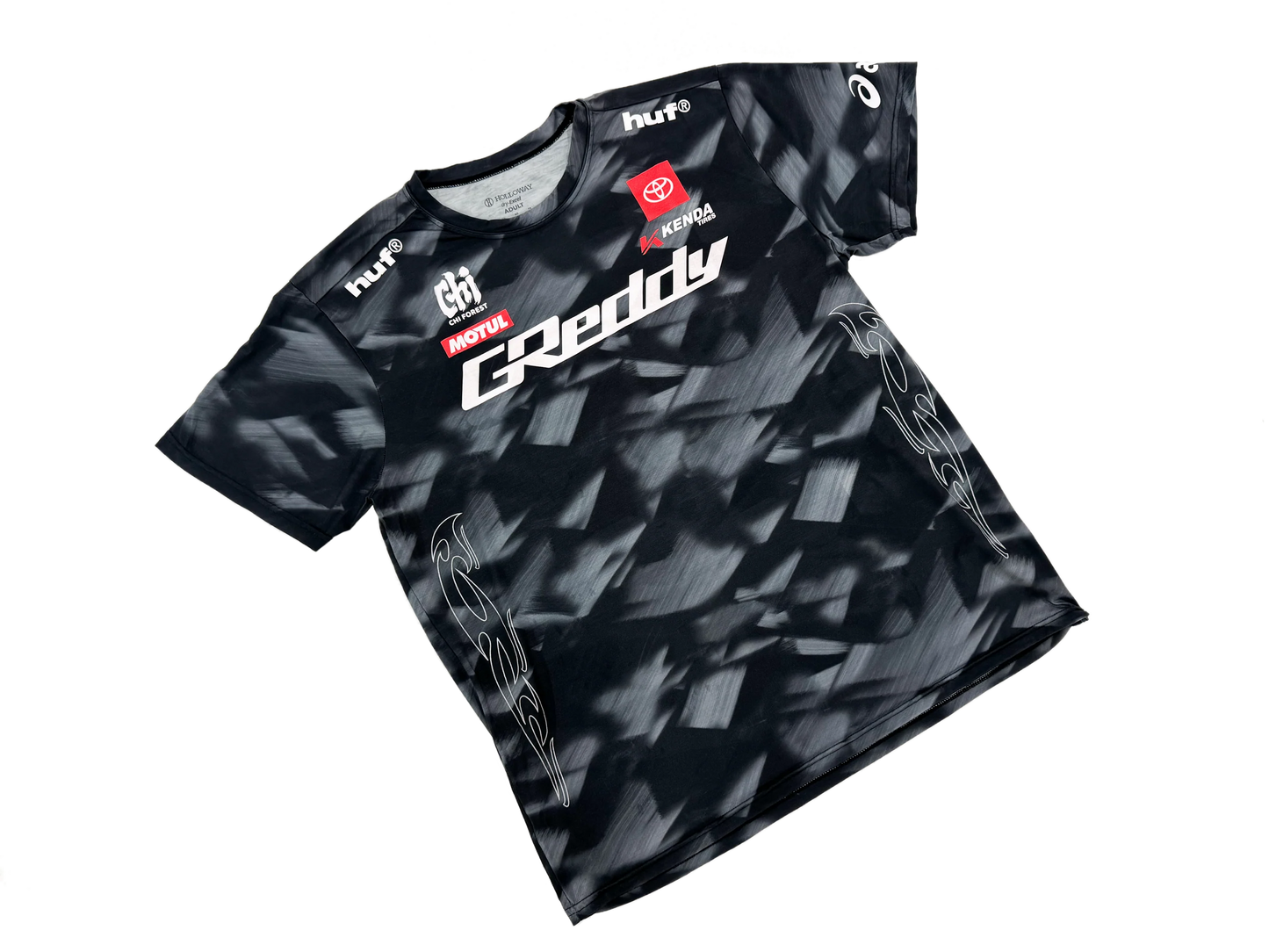 GReddy Performance Parts GReddy x Gushi LB2 Tee - Glacier Black - 23130063 - LG