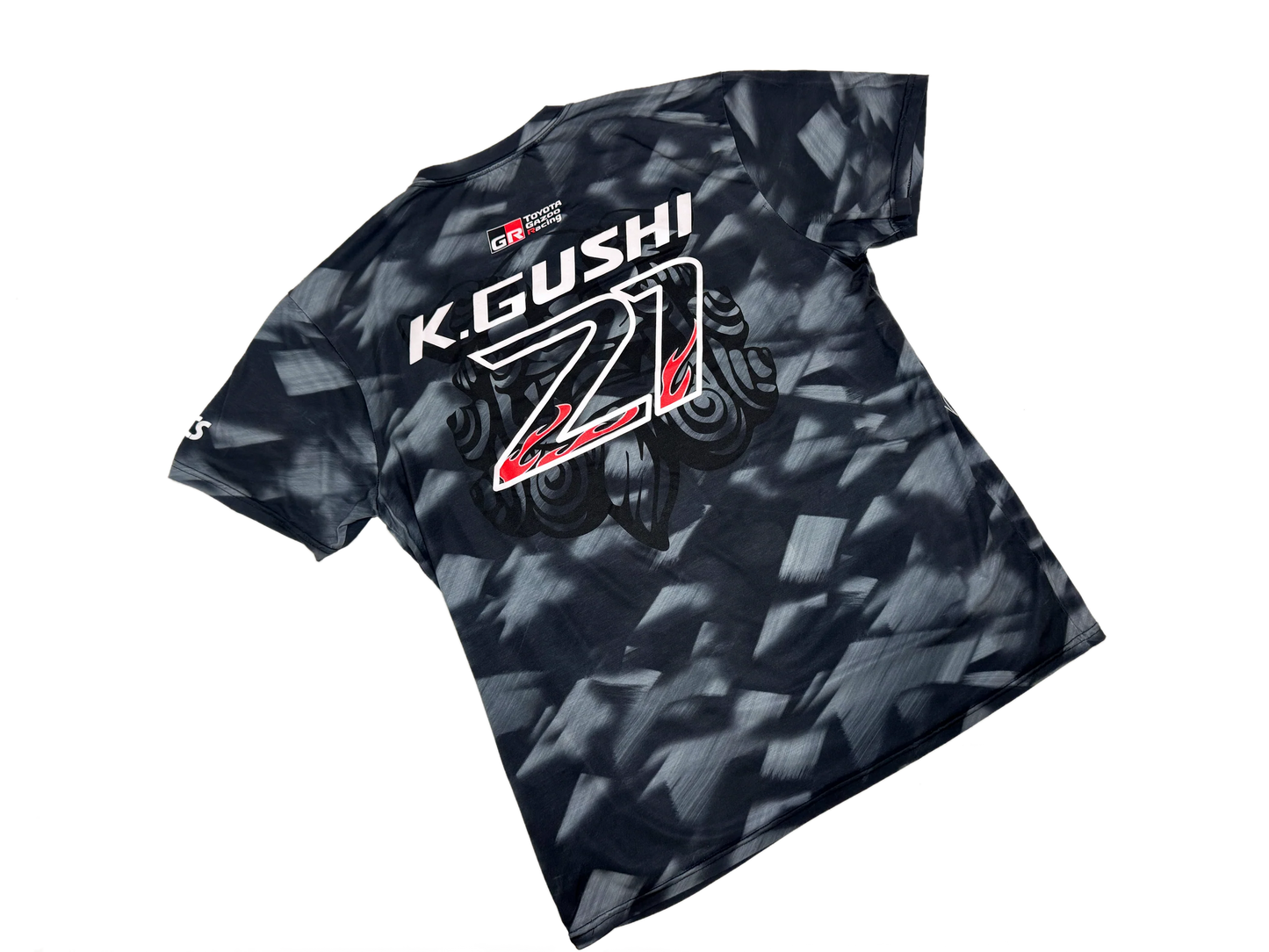 GReddy Performance Parts GReddy x Gushi LB2 Tee - Glacier Black - 23130063 - LG