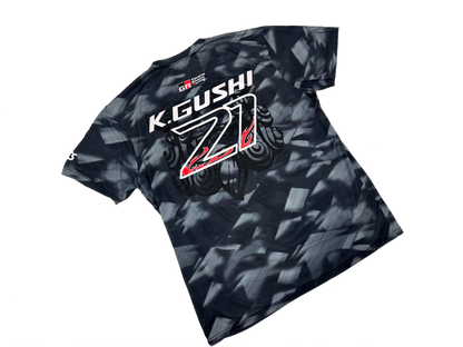 GReddy Performance Parts GReddy x Gushi LB2 Tee - Glacier Black - 23130063 - LG