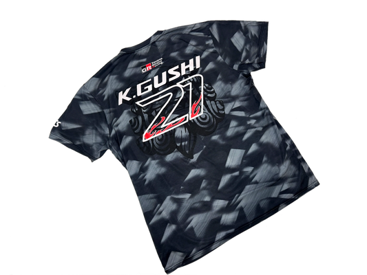 GReddy Performance Parts GReddy x Gushi LB2 Tee - Glacier Black - 23130061 - SM