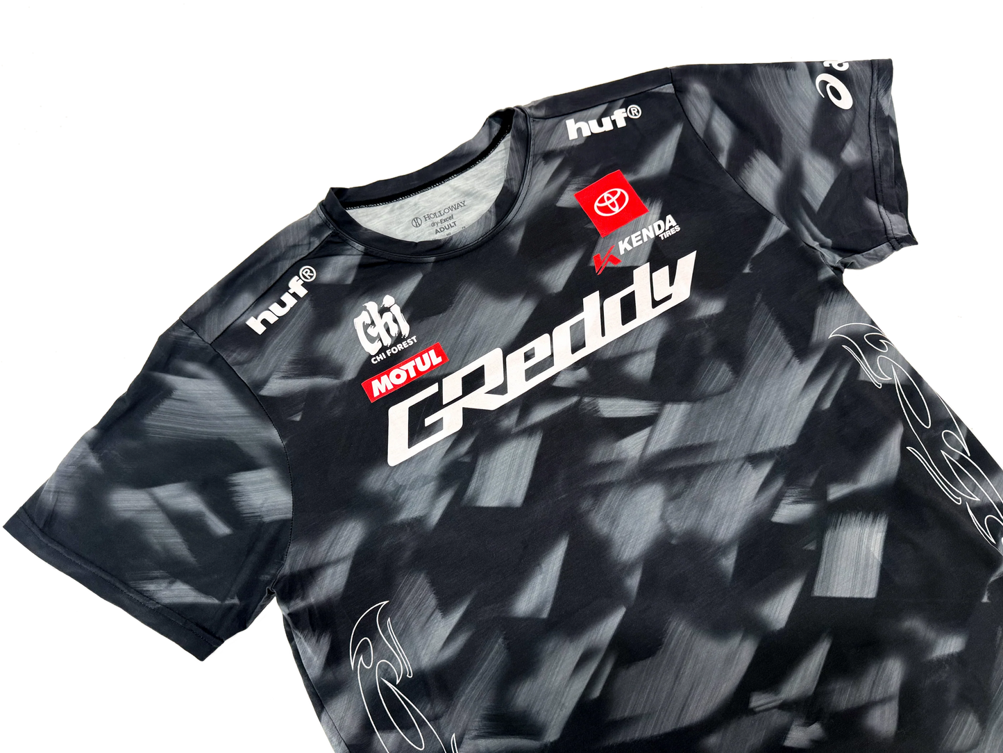 GReddy Performance Parts GReddy x Gushi LB2 Tee - Glacier Black - 23130063 - LG