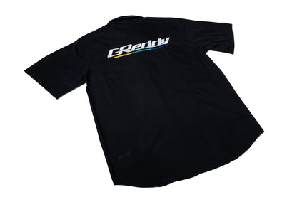 GReddy TRUST Japan GReddy Mechanic's Button-up Work Shirt(s) 2.0 - Small - Black