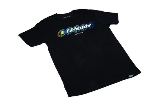 GReddy Performance Parts Meters Logo Tee - Black - 20117011 - Small Meters Tee