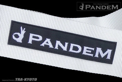 GReddy Performance Parts Pandem Seat Belt Harness - White