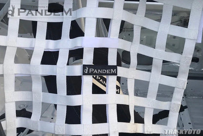 GReddy Performance Parts Pandem Window Net - White