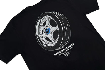 GReddy Performance Parts Nostalgic Classics NC Blue Tee - Black - 25410071 - Small
