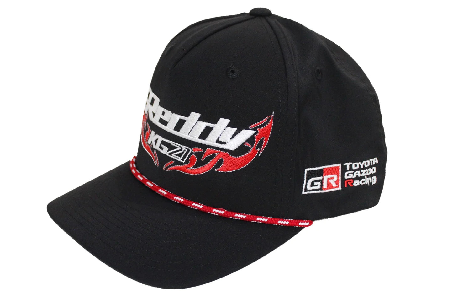 GReddy Performance Parts 2025 K.Gushi Team Rope Snapback - Black
