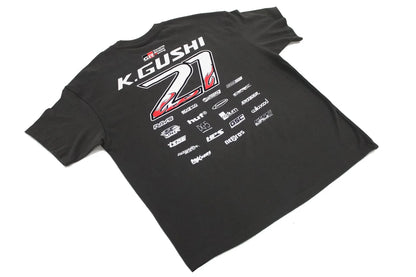 GReddy Performance Parts 2025 K.Gushi Team (Boxy Fit) Tee(s) - Asphalt - 23130016 - KG21 Asphalt 3X
